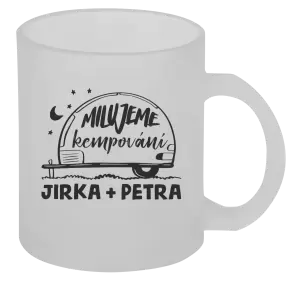 Hrnek Milujeme kempování