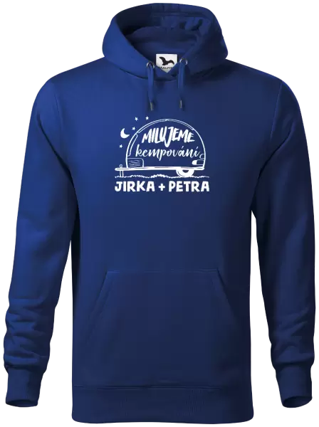 Pánská mikina Milujeme kempování