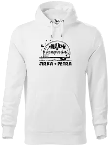 Pánská mikina Milujeme kempování