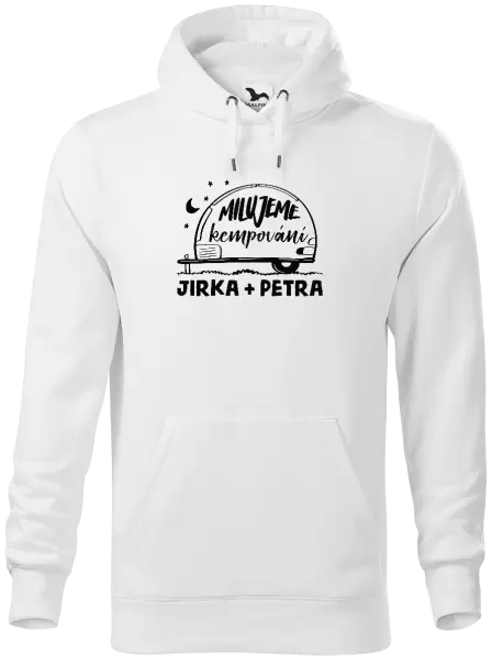 Pánská mikina Milujeme kempování