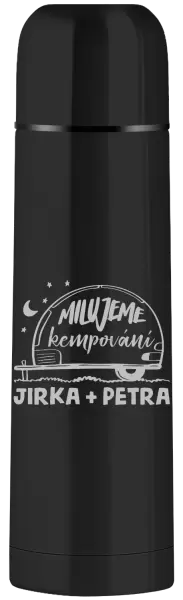 Termoska Milujeme kempování
