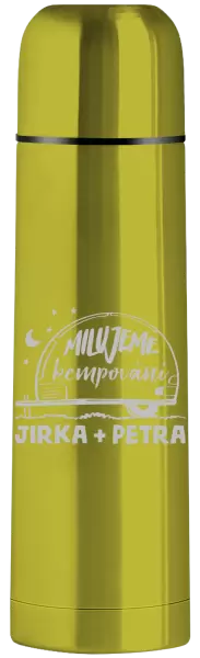 Termoska Milujeme kempování