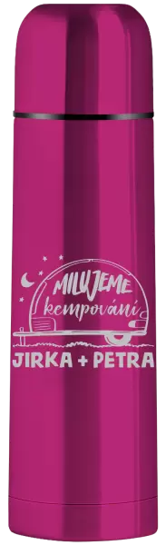 Termoska Milujeme kempování