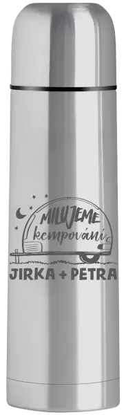 Termoska Milujeme kempování