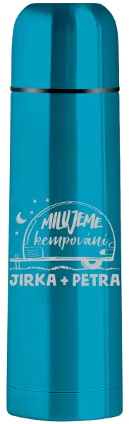 Termoska Milujeme kempování