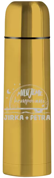 Termoska Milujeme kempování