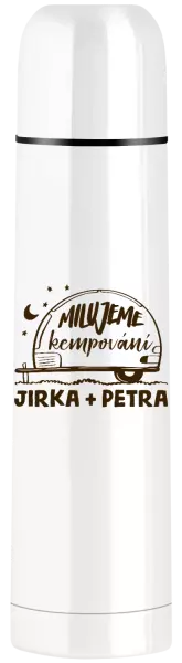 Termoska Milujeme kempování