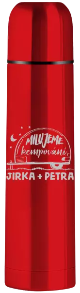 Termoska Milujeme kempování