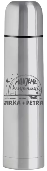 Termoska Milujeme kempování