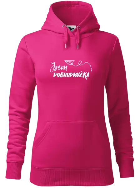 Dámská mikina Jsem dobrodružka