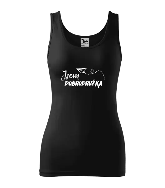 Dámské tílko Jsem dobrodružka