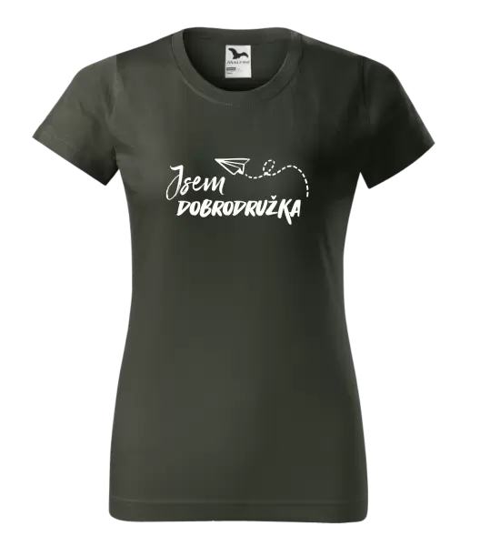 Dámské tričko Jsem dobrodružka