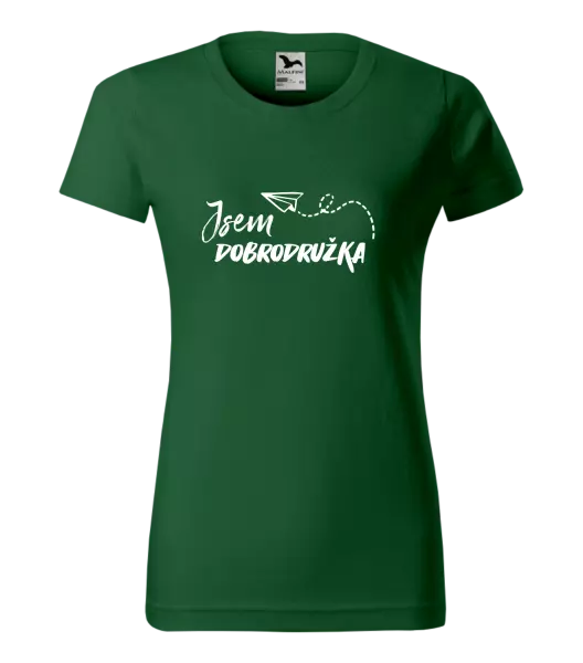 Dámské tričko Jsem dobrodružka