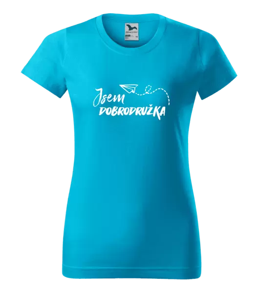 Dámské tričko Jsem dobrodružka
