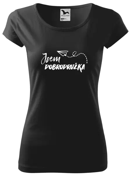 Dámské tričko Jsem dobrodružka