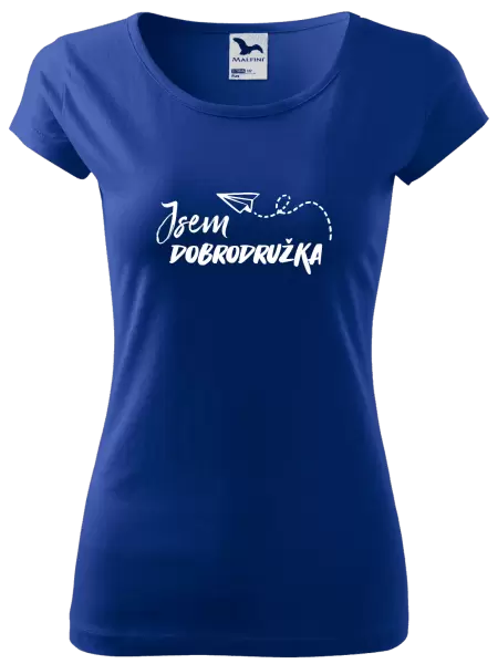 Dámské tričko Jsem dobrodružka