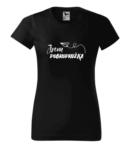 Dámské tričko Jsem dobrodružka