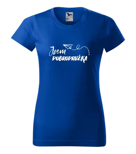 Dámské tričko Jsem dobrodružka