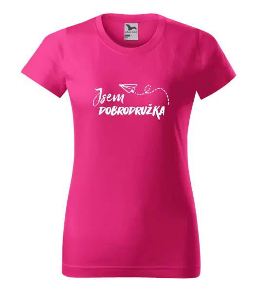 Dámské tričko Jsem dobrodružka