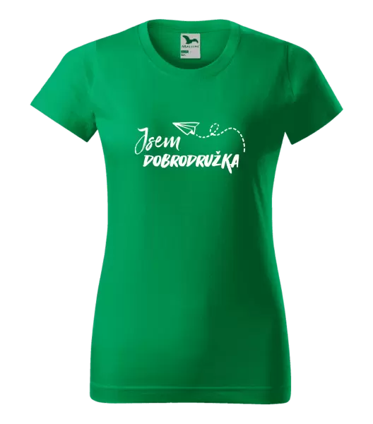Dámské tričko Jsem dobrodružka