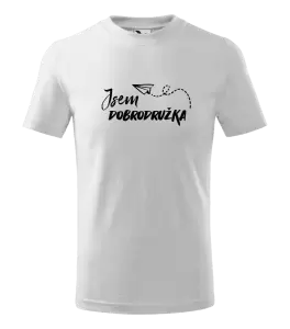 Dětské tričko Jsem dobrodružka
