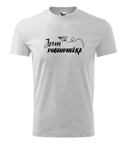 Dětské tričko Jsem dobrodružka