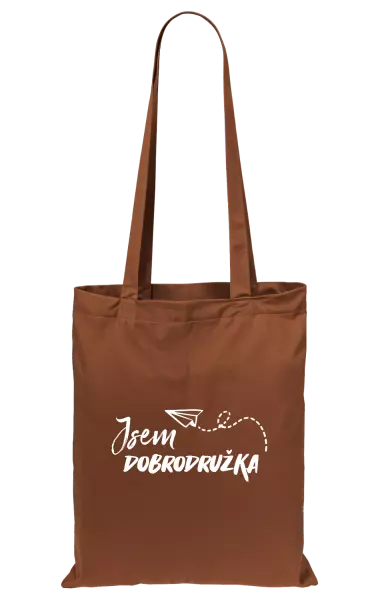 Látková taška Jsem dobrodružka
