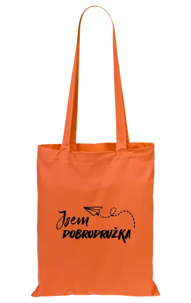 Látková taška Jsem dobrodružka