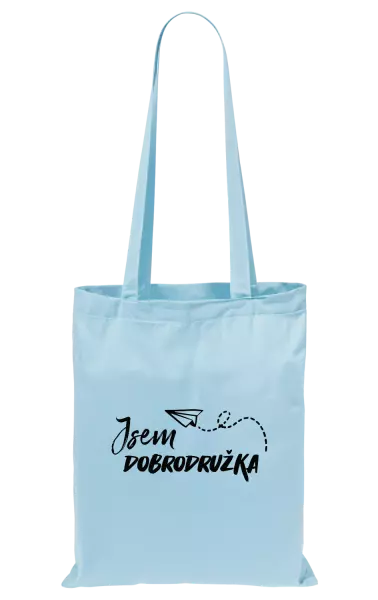 Látková taška Jsem dobrodružka