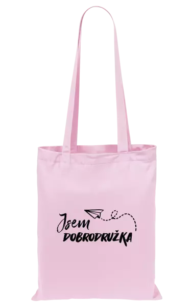 Látková taška Jsem dobrodružka
