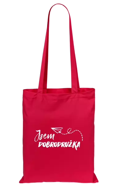 Látková taška Jsem dobrodružka