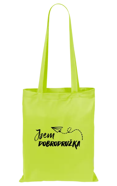 Látková taška Jsem dobrodružka