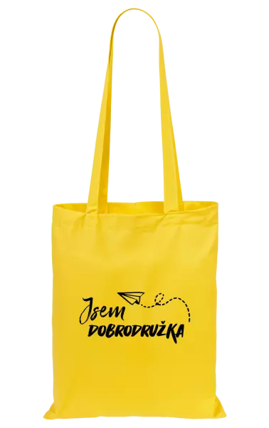 Látková taška Jsem dobrodružka