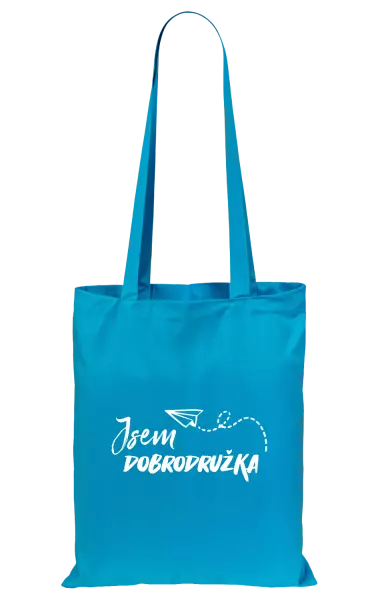 Látková taška Jsem dobrodružka