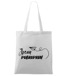 Látková taška Jsem dobrodruh