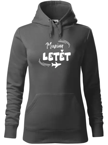 Dámská mikina Musím letět