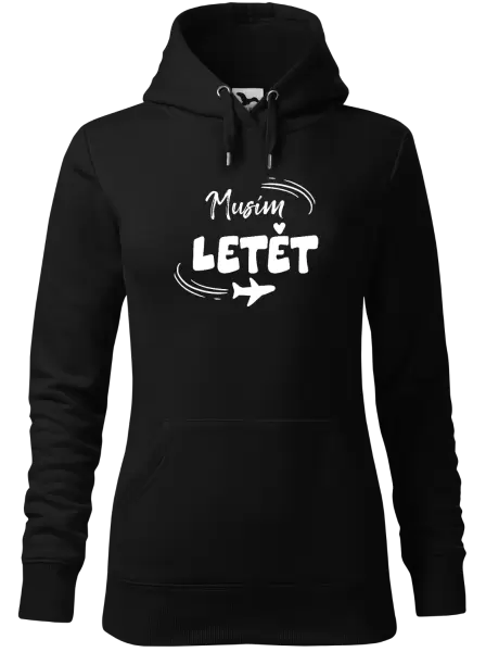 Dámská mikina Musím letět