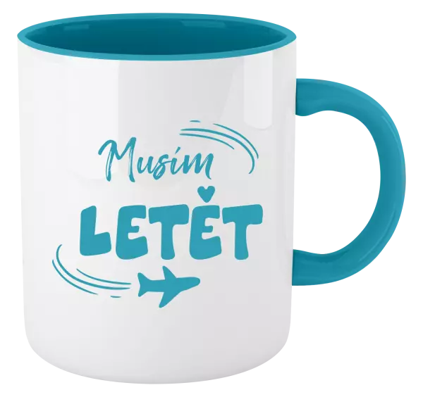 Hrnek Musím letět