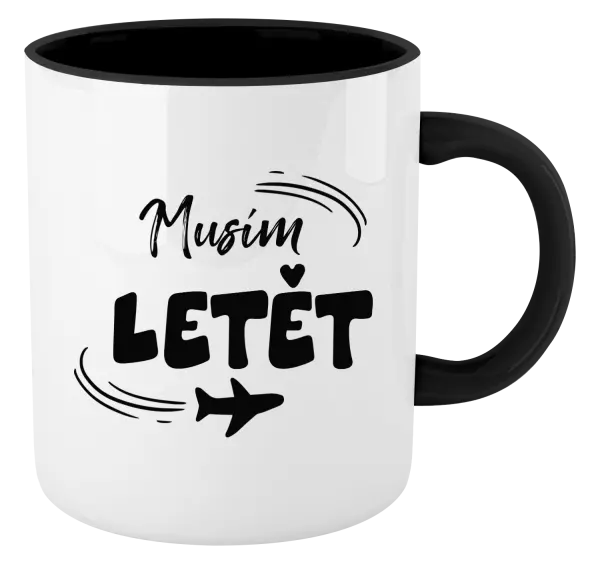 Hrnek Musím letět