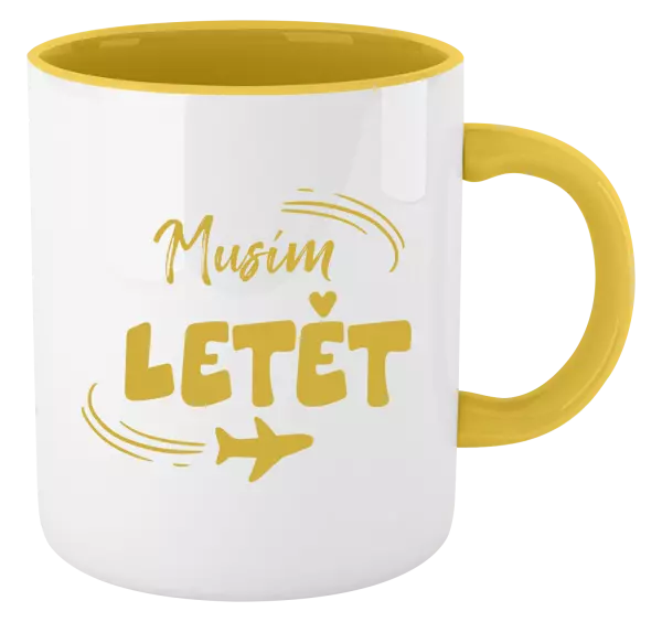 Hrnek Musím letět