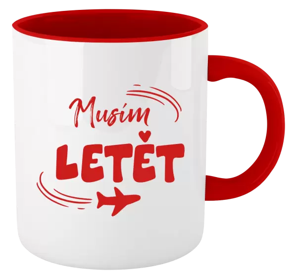 Hrnek Musím letět