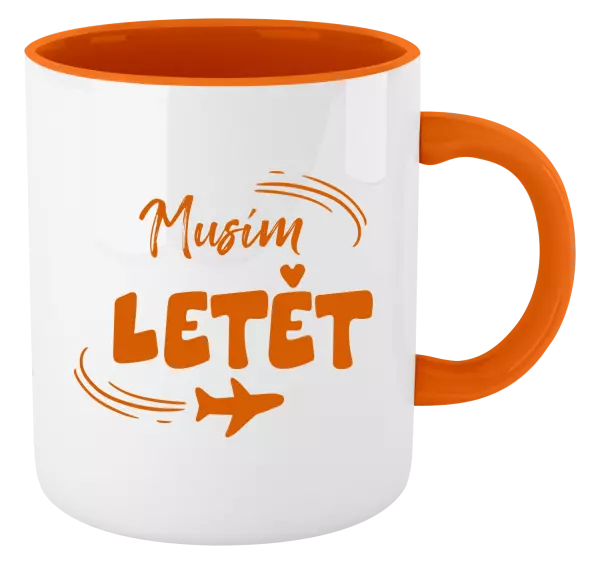 Hrnek Musím letět