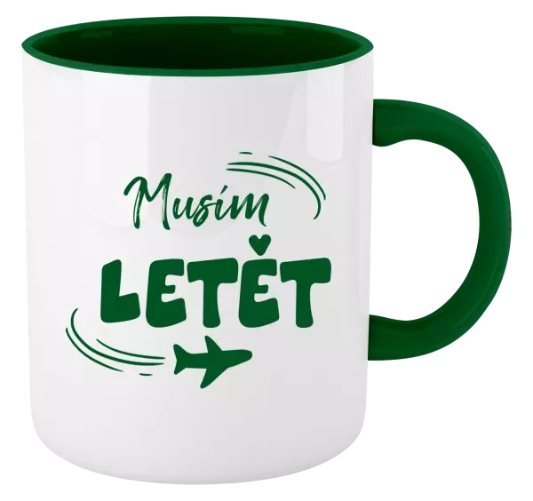 Hrnek Musím letět