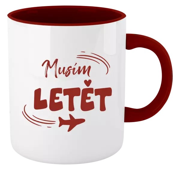 Hrnek Musím letět