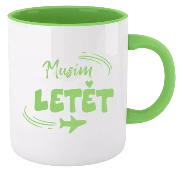 Hrnek Musím letět
