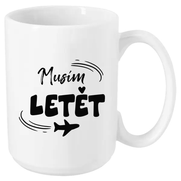Hrnek Musím letět