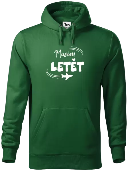 Pánská mikina Musím letět