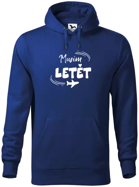 Pánská mikina Musím letět