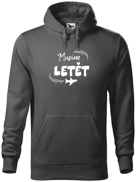 Pánská mikina Musím letět