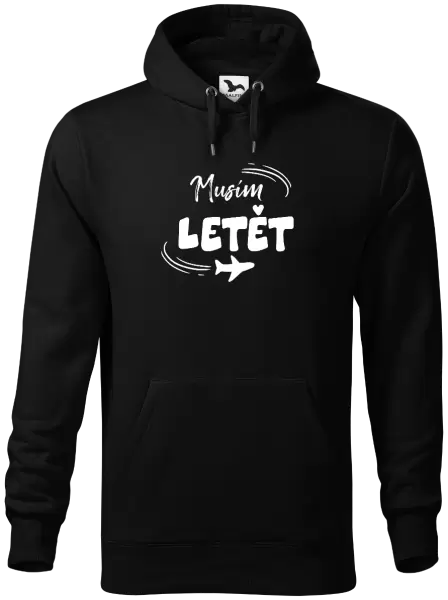 Pánská mikina Musím letět